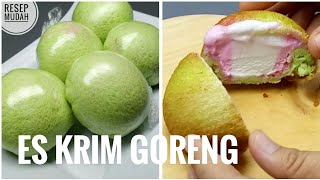 Cara Membuat Es Krim Goreng Thailand