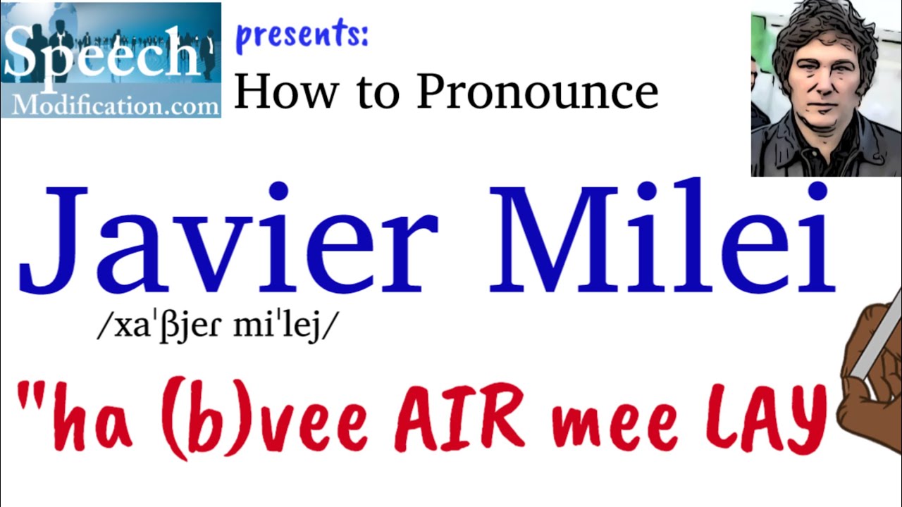 How To Pronounce Javier Milei Argentina s New President YouTube How To Pronounce Javier Milei Argentina s New President YouTube