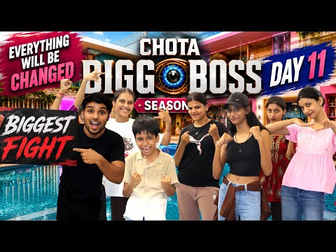 Chota bigg boss 💃 Day 11 घर मै हो गयी भयानक लड़ाई 😱