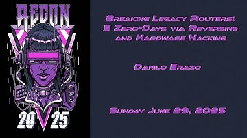 Recon 2025 - Breaking Legacy Routers: 5 Zero-Days via Reversing and Hardware Hacking