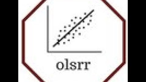 olsrr R Package - Shiny App Demo