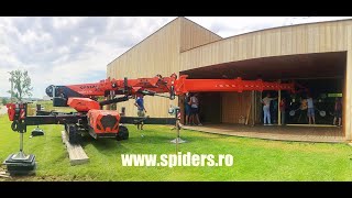 Macara spider JEKKO SPX1280 montaj sticla 800 Kg spiders.ro