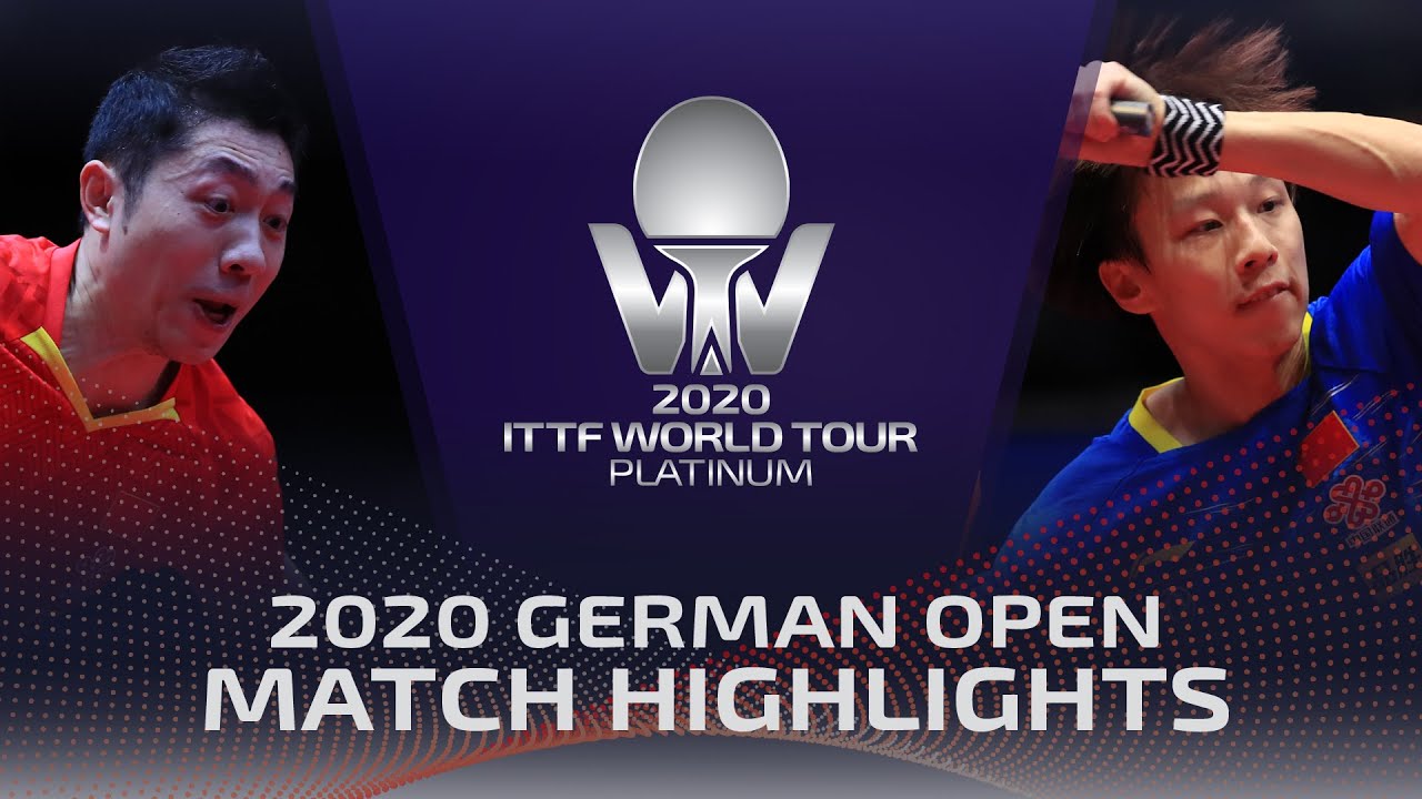 Xu Xin vs Lin Gaoyuan | 2020 ITTF German Open Highlights (1/2)