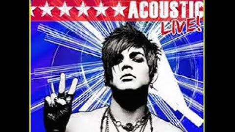 Aftermath Live Acoustic - Adam Lambert