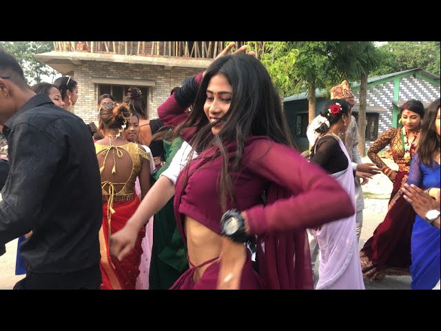 Angoori Badan remix Song Tharu Wedding Dance||2022||AJYC SOUND|| class=