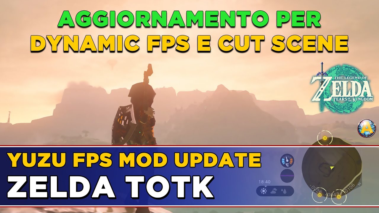 Zelda ToTK 60 Fps Mod for Yuzu and Ryujinx, Performance Fix Patch, T