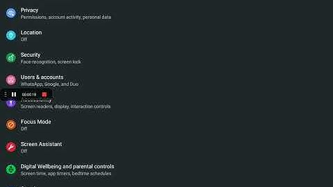 how change font size in Lenovo tab