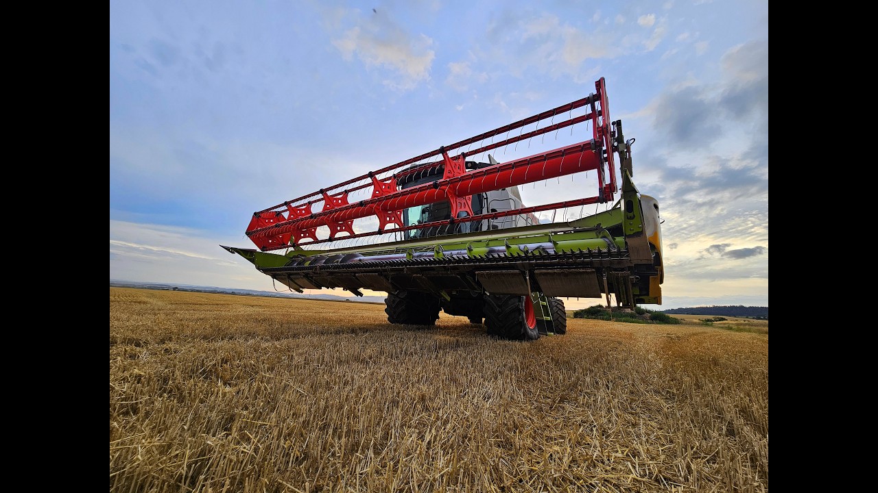 Žně 2025 - Služby s CLAAS LEXION 660 | GoPro/driver view | 1-2025