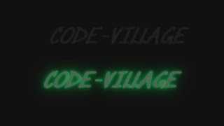 Glowing Text Animation Effects 2 HTML CSS Animation   | Tutorial for Beginners @Code Village