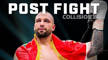 COLLISION 8: Antonio Plazibat Post-Fight Interview