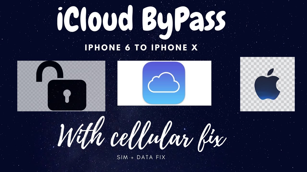Icloud Bypass New Method 2020 Iphone 6 To Iphone X Youtube