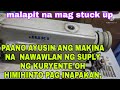 How to repair sewing  machine that has lost power supply tagalog tuturial