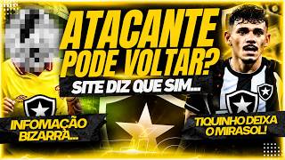 🚨🚨ATACANTE VOLTANDO? PORTAL COLOCA CENTROAVANTE EX-BOTAFOGO COM CHANCES DE VOLTAR AO CLUBE
