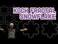Coding Challenge #129: Koch Fractal Snowflake