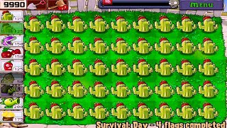 Cactus Party vs All Zombies | Plants vs Zombies : Strategy Gameplay Full HD 1080p 60hz