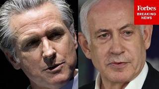 Gavin Newsom Clarifies 'Apartheid' Comments About Israel, Points Finger At Netanyahu Wealth