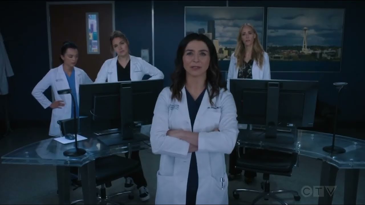 Amelia, Teddy, Jo and Mika | Grey's Anatomy season 21x03 | scene 3