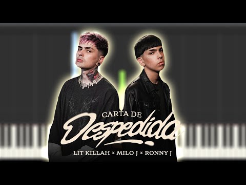 Carta de Despedida - LIT killah, Milo J, Ronny J