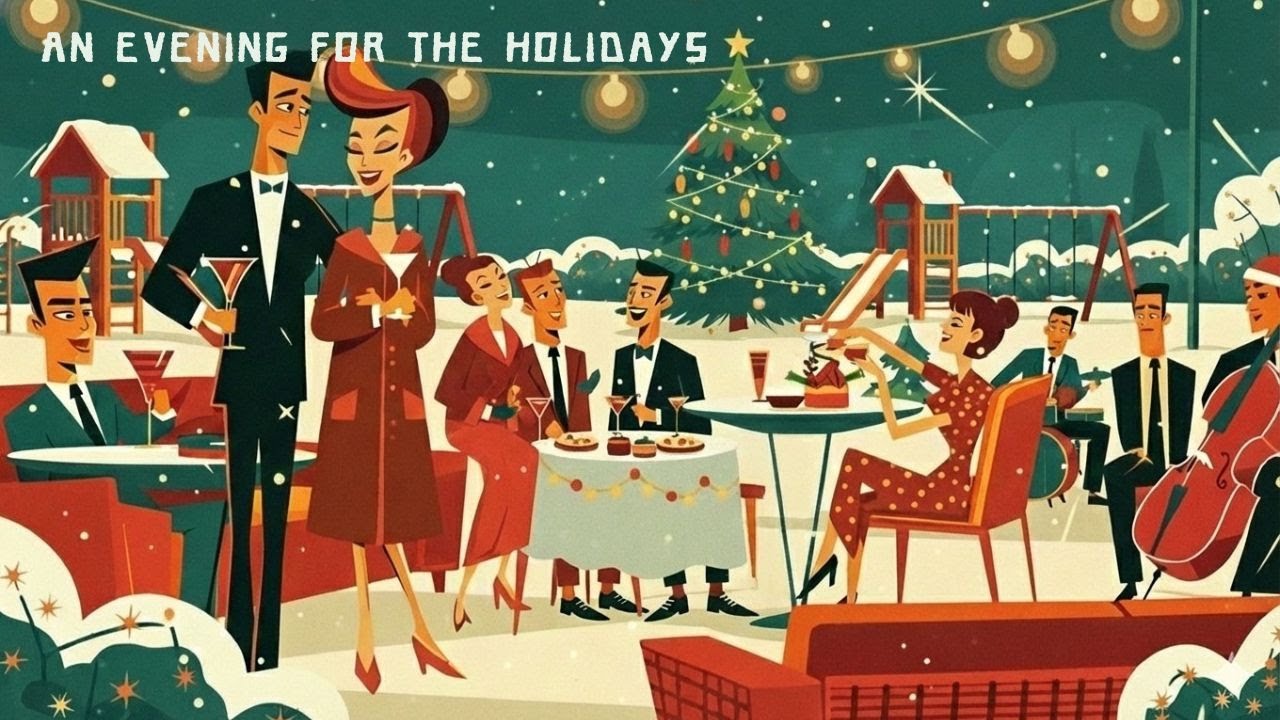 Атомная коктейльная лаунж-музыка 60-х｜Вечер для Праздников