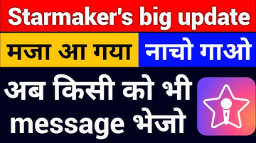 Send messages to strangers on starmaker app without sending message request