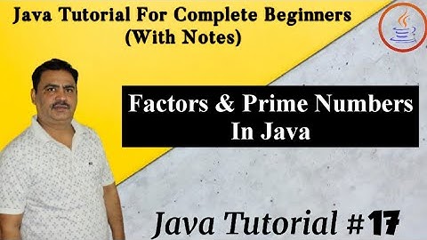 Programs To Print Factors Of A Number And Check Prime Numbers And Print Twin Prime Pairs In Java