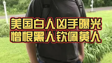 美国纽约州白人凶手内幕曝光，痛恨黑人钦佩黄种人？！看完简直细思极恐