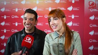 Bruno Alves y Chica Sobresalto: "Los chicos de OT23 tienen todos muchísimo talento, les queremos"