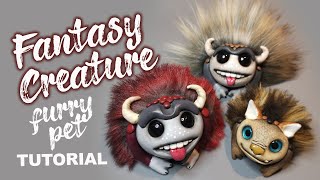 TUTORIAL Polymer Clay Animals / Pet Fantasy Creature Monster