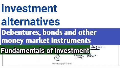 Fundamentals of investment chapter 2 bcom | Fundamentals of investment b.com 6th sem playlist|Part 3