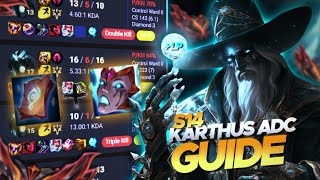 RANK 1 KARTHUS ADC SEASON 14 BUILD GUIDE (IN DEPTH)