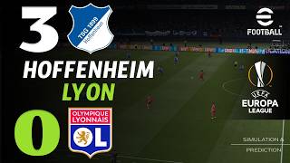 🔴 Hoffenheim gegen Lyon 3 - 0 | HIGHLIGHTS & GOAL | Europa League 2026 – eFootball Simulation