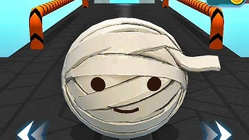 Sky Rolling Ball 3D - Speedrun Gameplay Level 234 to 235