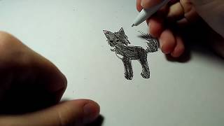 #3 Рисуем Горелого Коты-Воители #3 Рисуем Горелого Коты-Воители