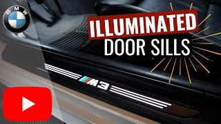 Installing Illuminated Door Sills | BMW M3