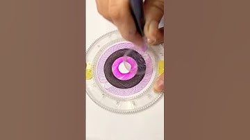 Satisfying ASMR Spiral Patterns | Peaceful Spirograph Art for Stress-Free! #art #shorts #spirograph