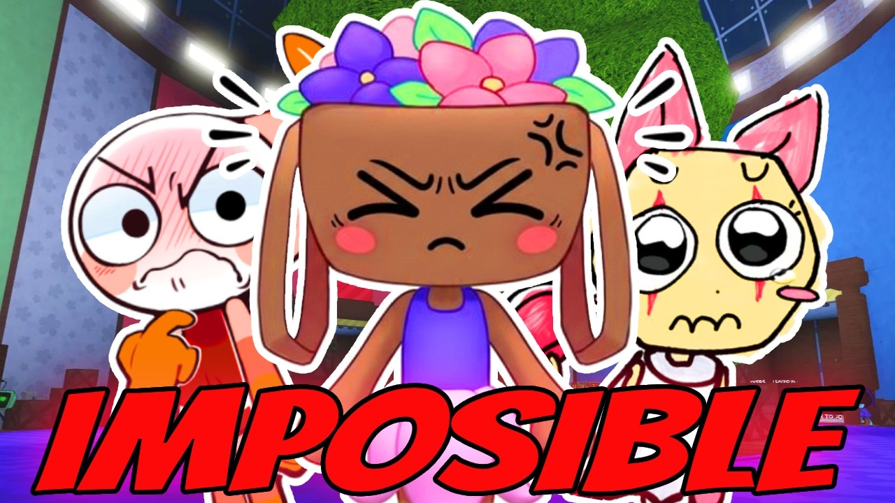 Intenté 3 RETOS IMPOSIBLES en Dandy´s World Ft. @Rey_953