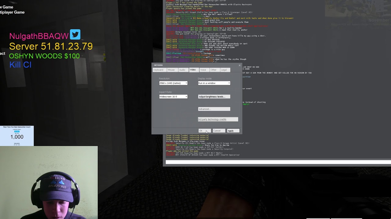 Gaminglight SCPRP (Gmod) - YouTube