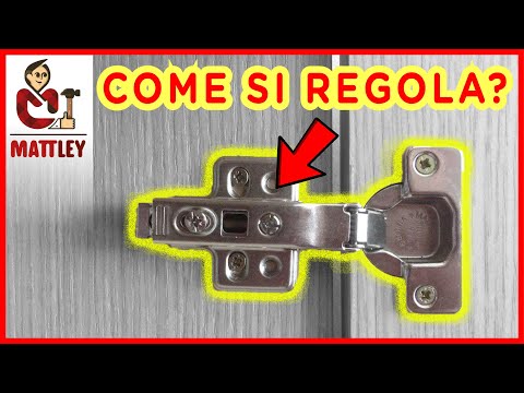 Video: Installazione Delle Cerniere Dei Mobili: Come Installarle Sull'armadio Secondo I Segni? Strumenti Di Installazione. Come Fare Un Buco Correttamente Con Le Tue Mani?