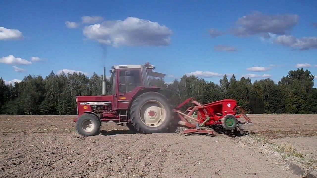 Siew rzepaku 2016 Case International 856XL Turbo