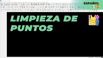 Español - Points Clean Up | TUKAdesign Video Help | CAD Pattern Making Software | Spanish