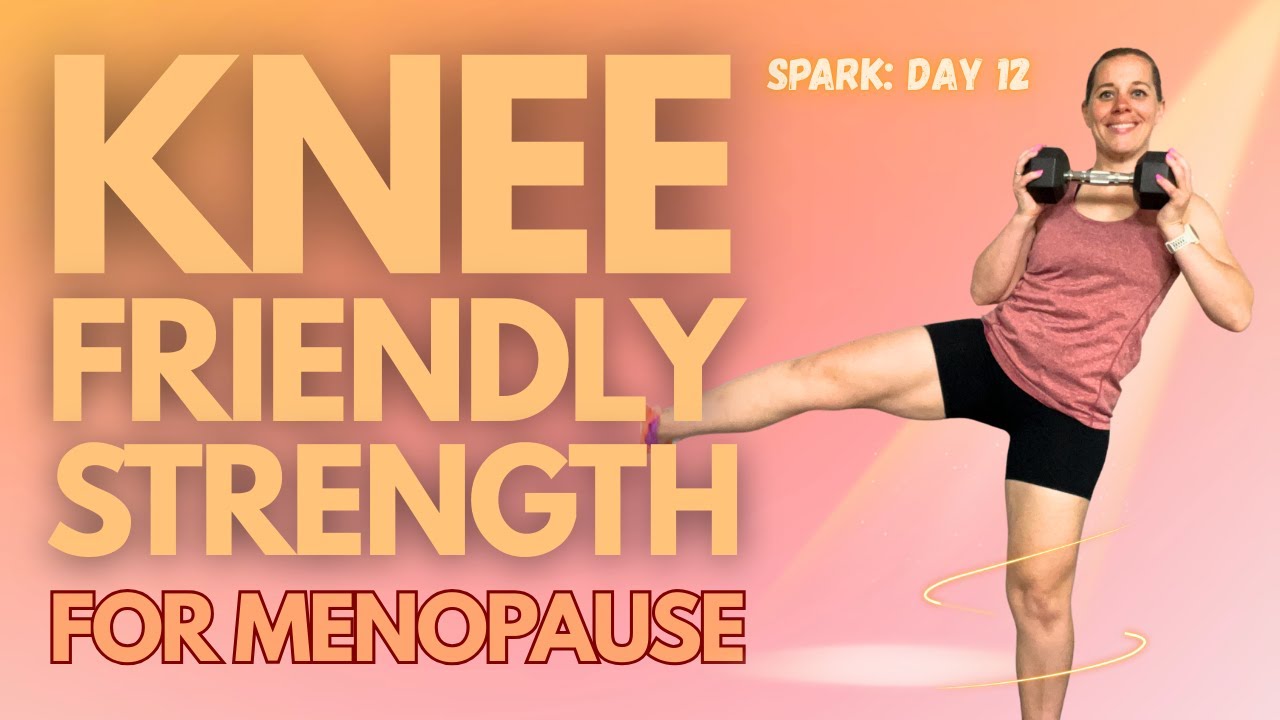 Day 12: Knee-Friendly Strength Workout for Menopause | Low Impact Full Body
