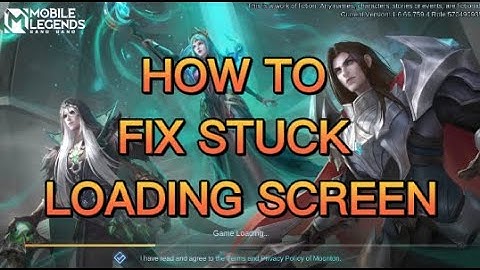 HOW TO FIX STUCK LOADING SCREEN iN MOBILE LEGENDS 2022 (USING WI-FI)