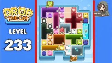 Drop The Cat level 233 solution 