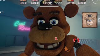 Five Nights at Freddy's Survival Crew JUMPSCARE + Full Game (Official FNAF Roblox Game)