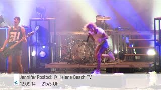 Jennifer Rostock @ Helene Beach TV