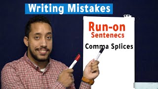 Run-ons and comma splices  شرح بالعربي