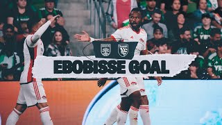 GOAL: Jeremy Ebobisse cashes in on a precise buildup play for the lead