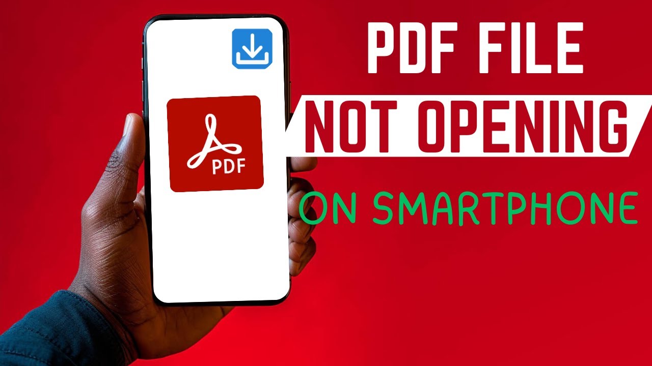 How To Fix Unable To Open PDF Document On Smartphone - YouTube
