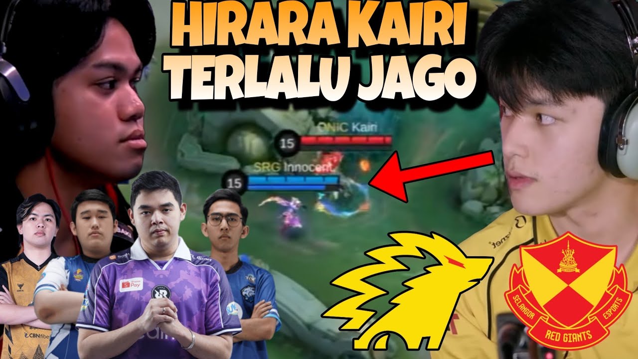 HIRARA KAIRI MODE GANYANG !! GALAK BANGET MAINNYA COK !! ONIC VS SRG MATCH 1 - GOTF 2026