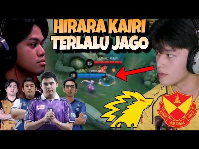 HIRARA KAIRI MODE GANYANG !! GALAK BANGET MAINNYA COK !! ONIC VS SRG MATCH 1 - GOTF 2026